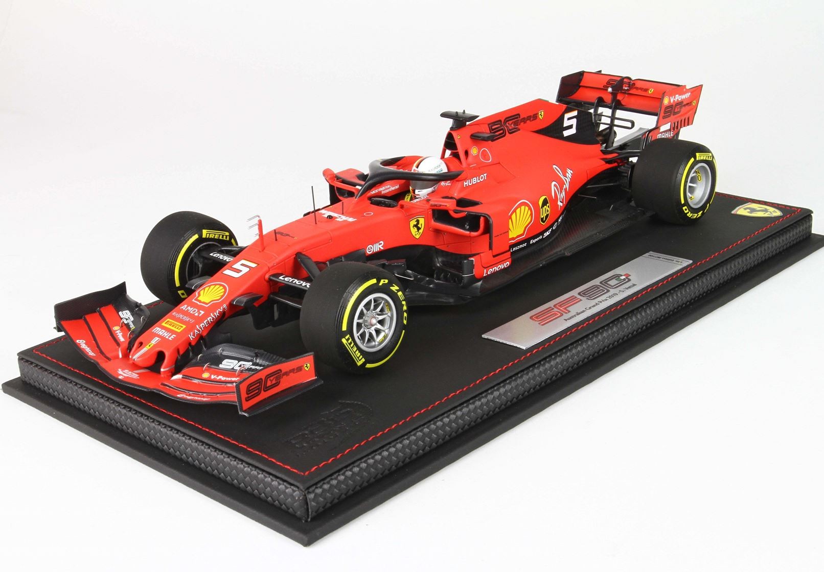BBR - Ferrari SF90 Vettel #5, GP Austrália: BBR191805ST