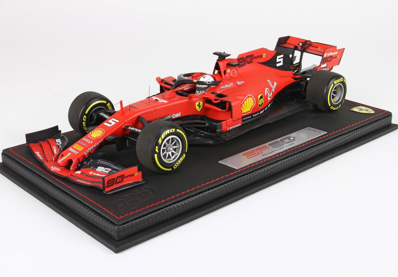 BBR - Ferrari SF90 Vettel #5, GP Belgium 2019: BBR191825ST
