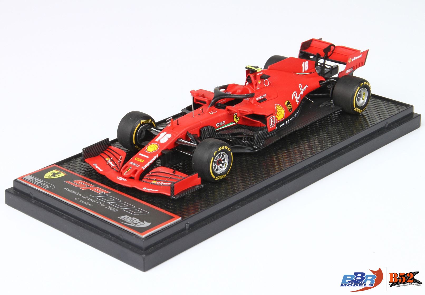 BBR - Ferrari SF1000 2020, Leclerc #16 - Escala 1:43: BBRC242A