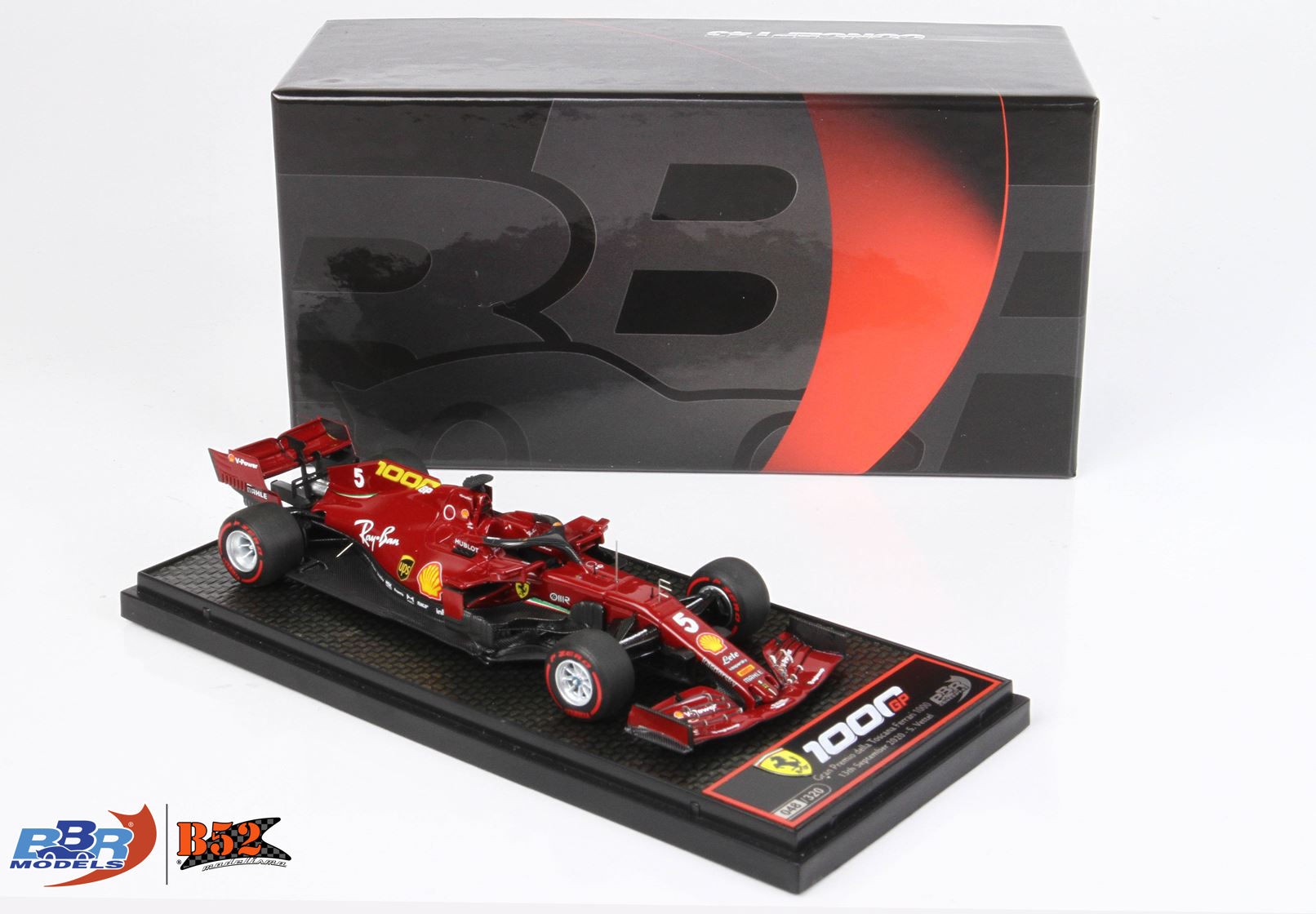 BBR - Ferrari SF1000 2020 Tuscany, Vettel #5 - Escala 1:43: BBRC245B