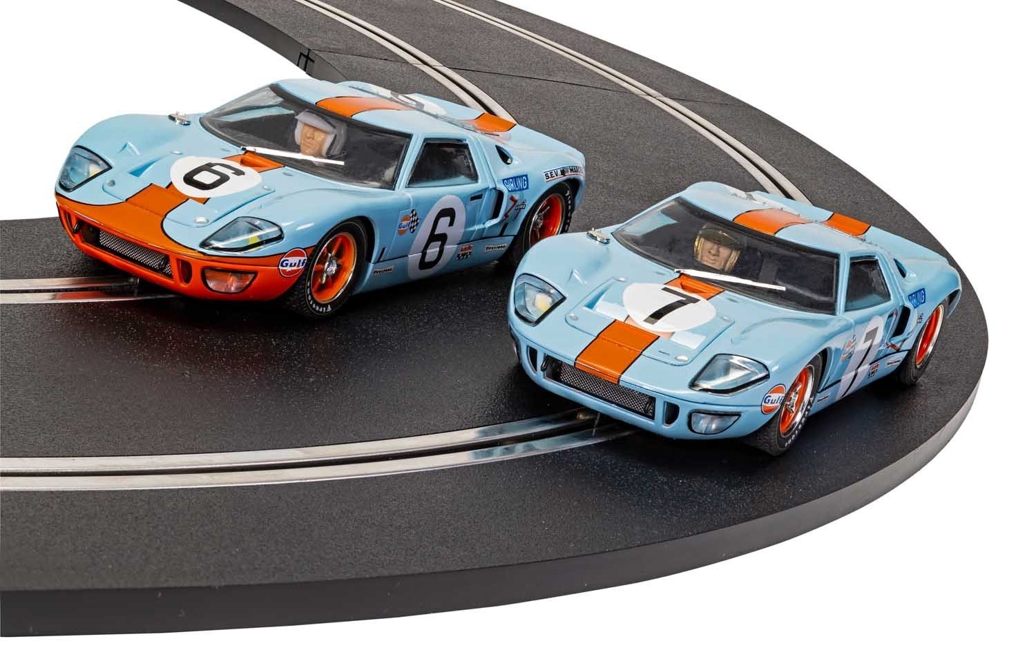 Scalextric - GT40 Le Mans 1969- Set Duplo - C4041a