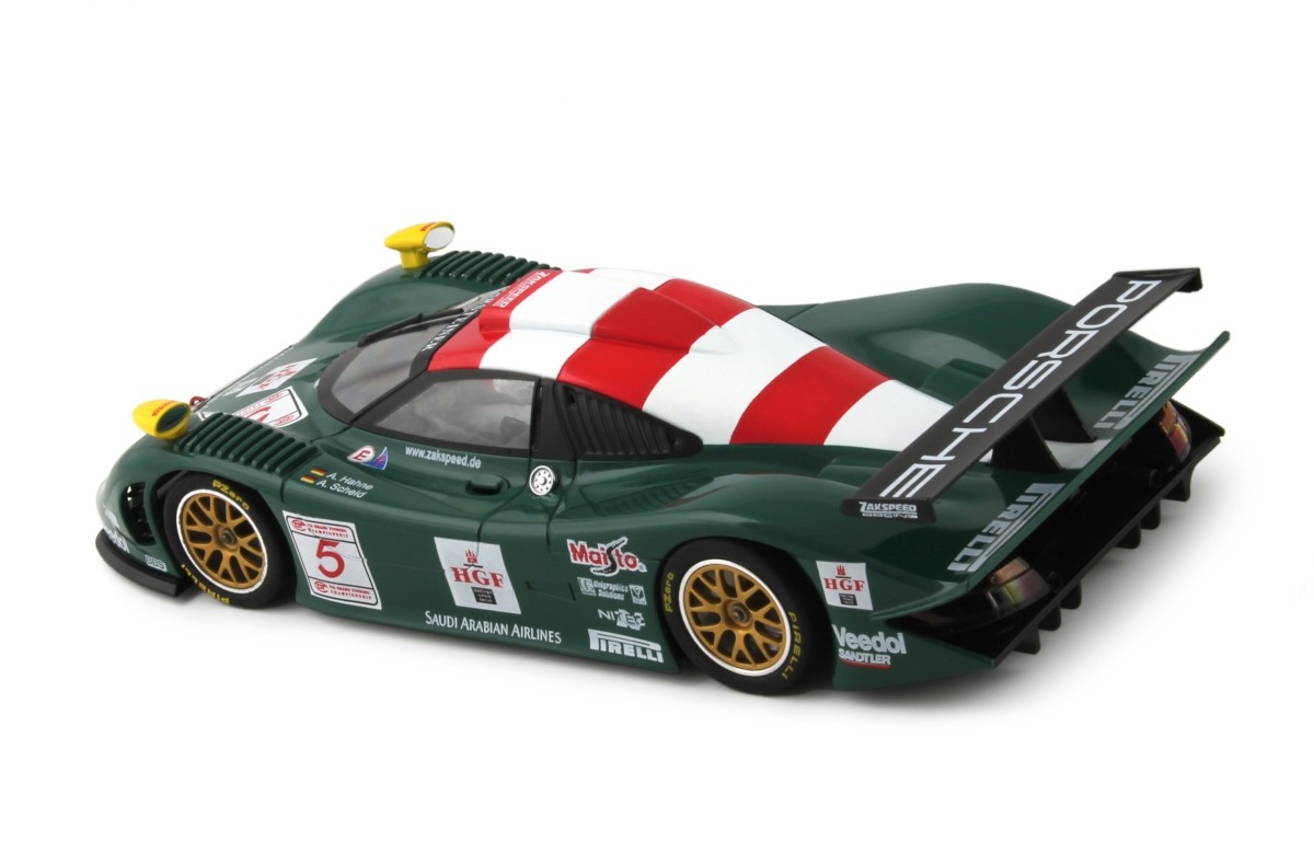 SLOT CAR FLY Porsche 911 GT1 1° Le Mans 1998 scala 1/32 EUR 27,90