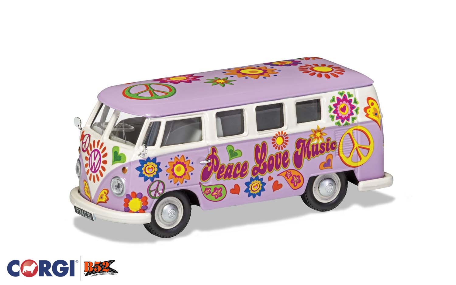 Corgi - VW Kombi, Peace and Love: CC02730 - B52 Online