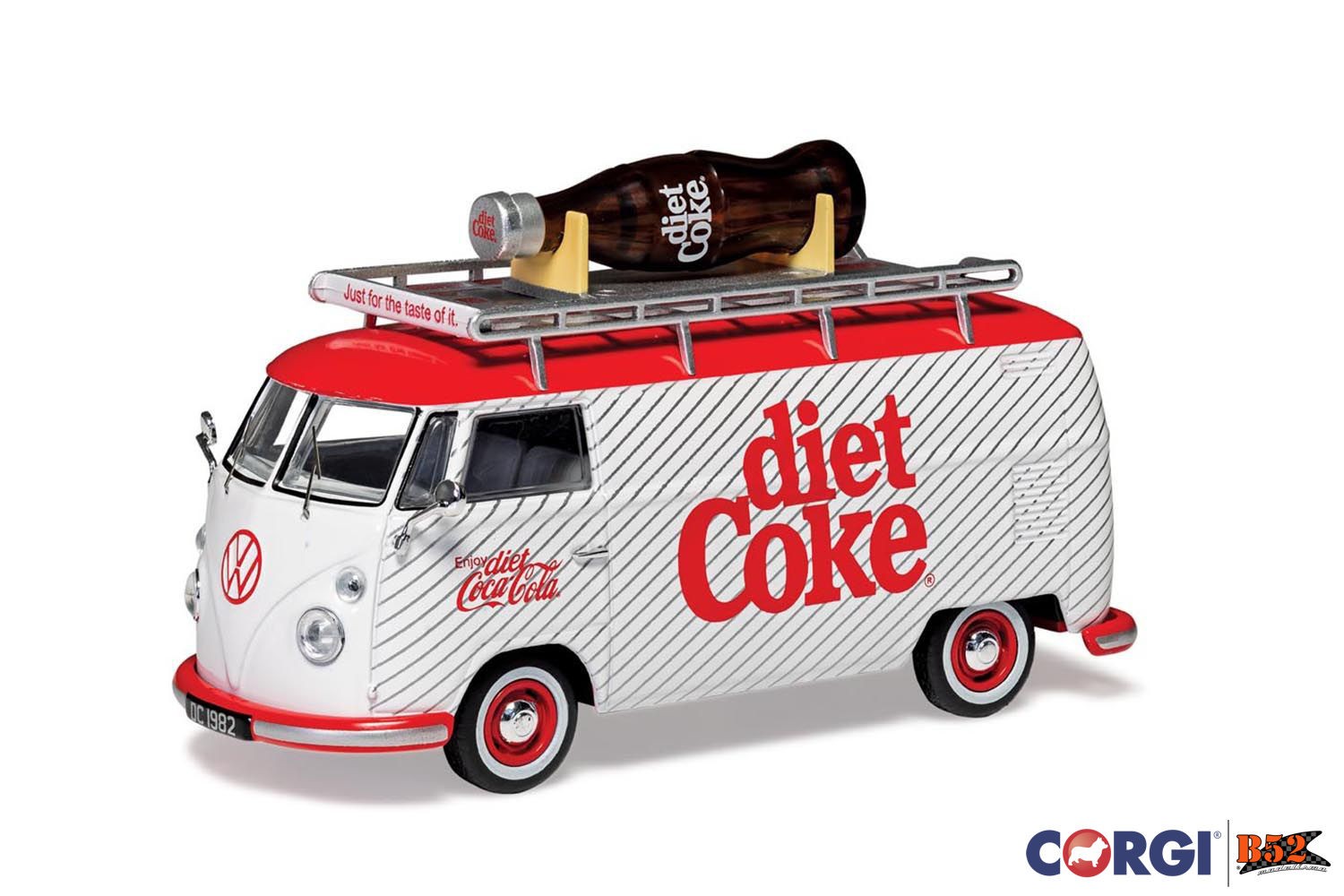 Corgi - VW Kombi Type 2 (T1) Split Screen, Diet Coke®: CC02747