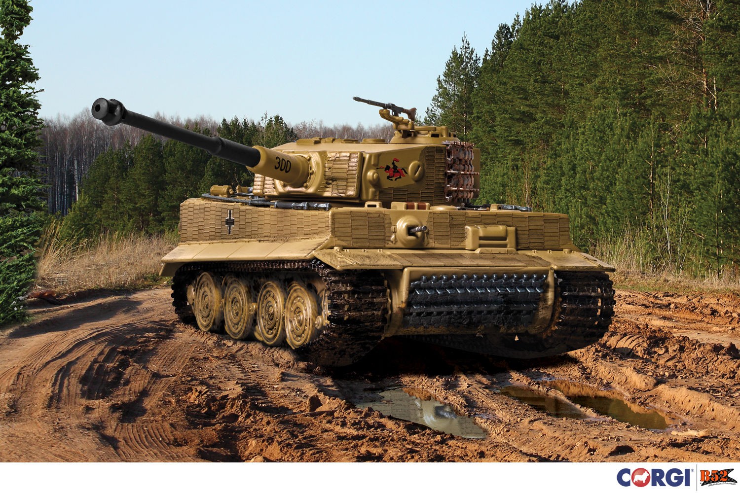Corgi - Panzerkampfwagen VI Tiger I Ausf E, Verão 1944: CC60514