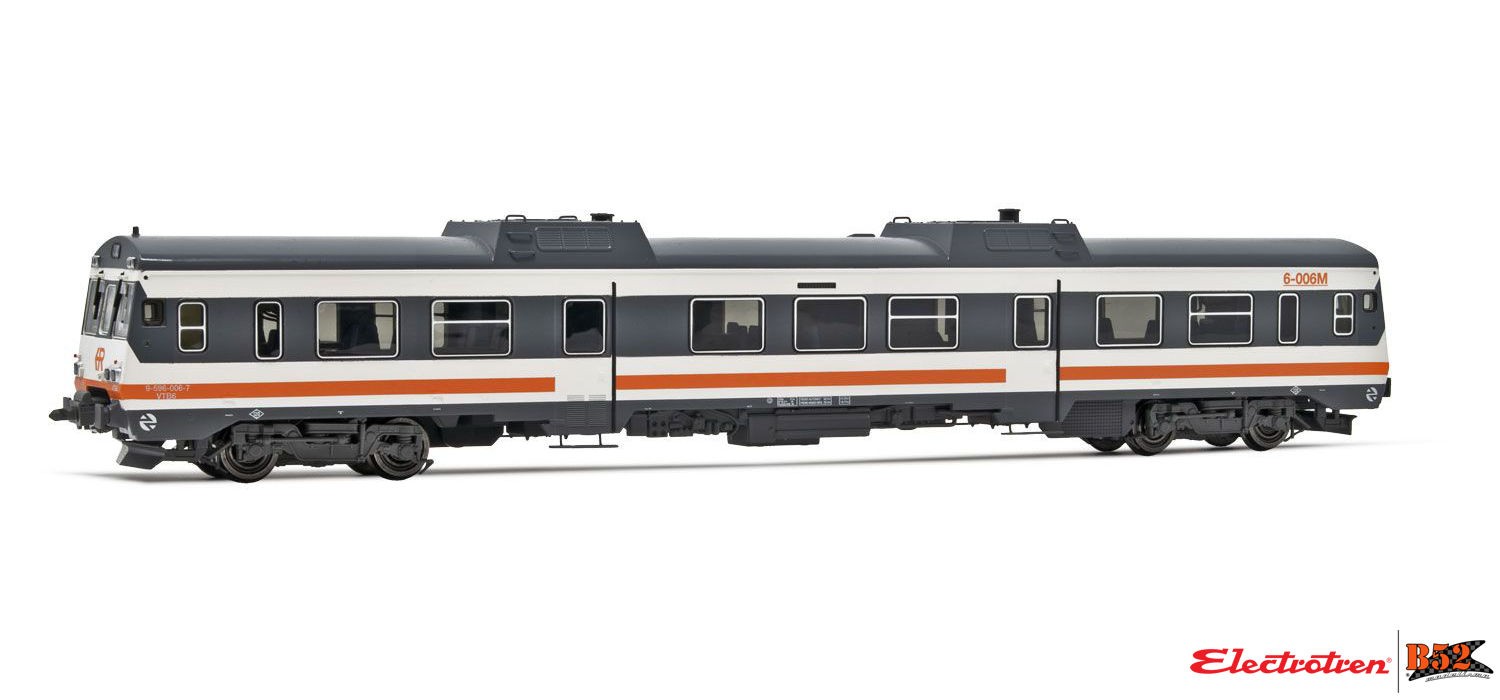 Electrotren HO - Diesel Railcar 596 "Regionales R1", RENFE: HE2500A