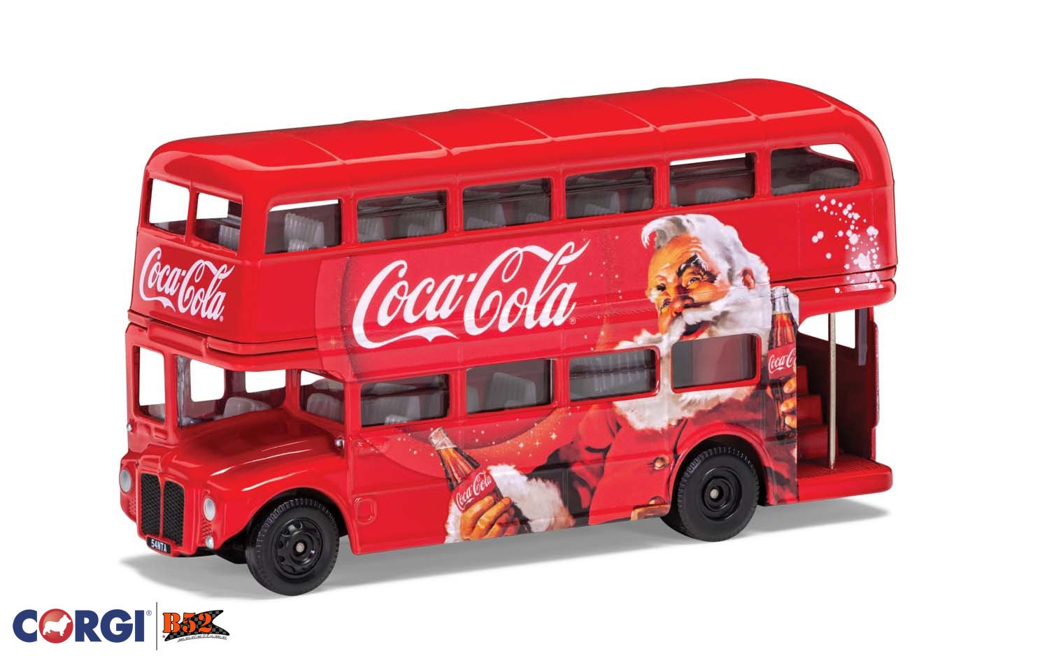 Corgi - Christmas London Bus, Coca-Cola®: GS82331