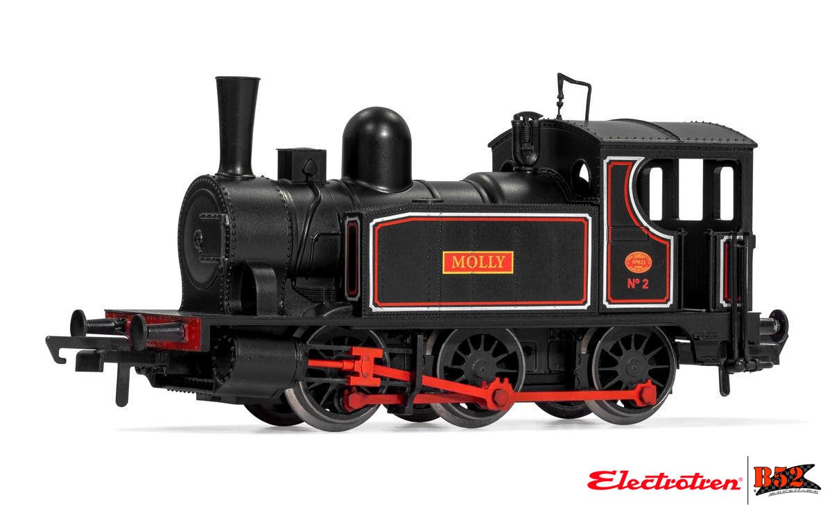 Electrotren HO - Locomotiva Vapor Molly #2: HES2001