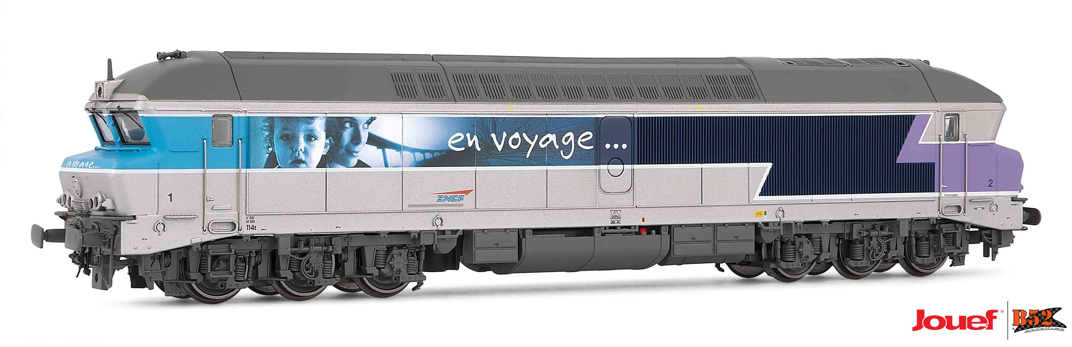 Jouef HO - Locomotiva Diesel CC 72974, SNCF: HJ2601