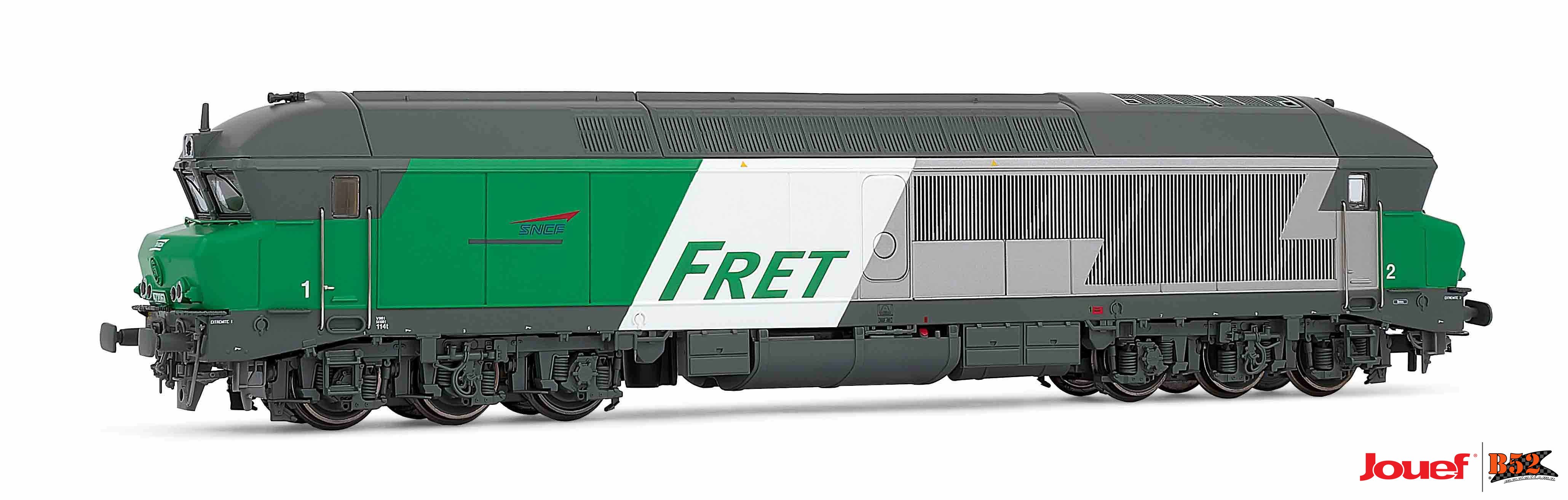 Jouef HO - Locomotiva Diesel CC 472010, SNCF: HJ2602