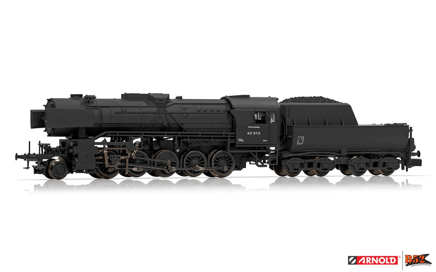Arnold N - Locomotiva Vapor DRB Classe 42 #42 512: HN2333