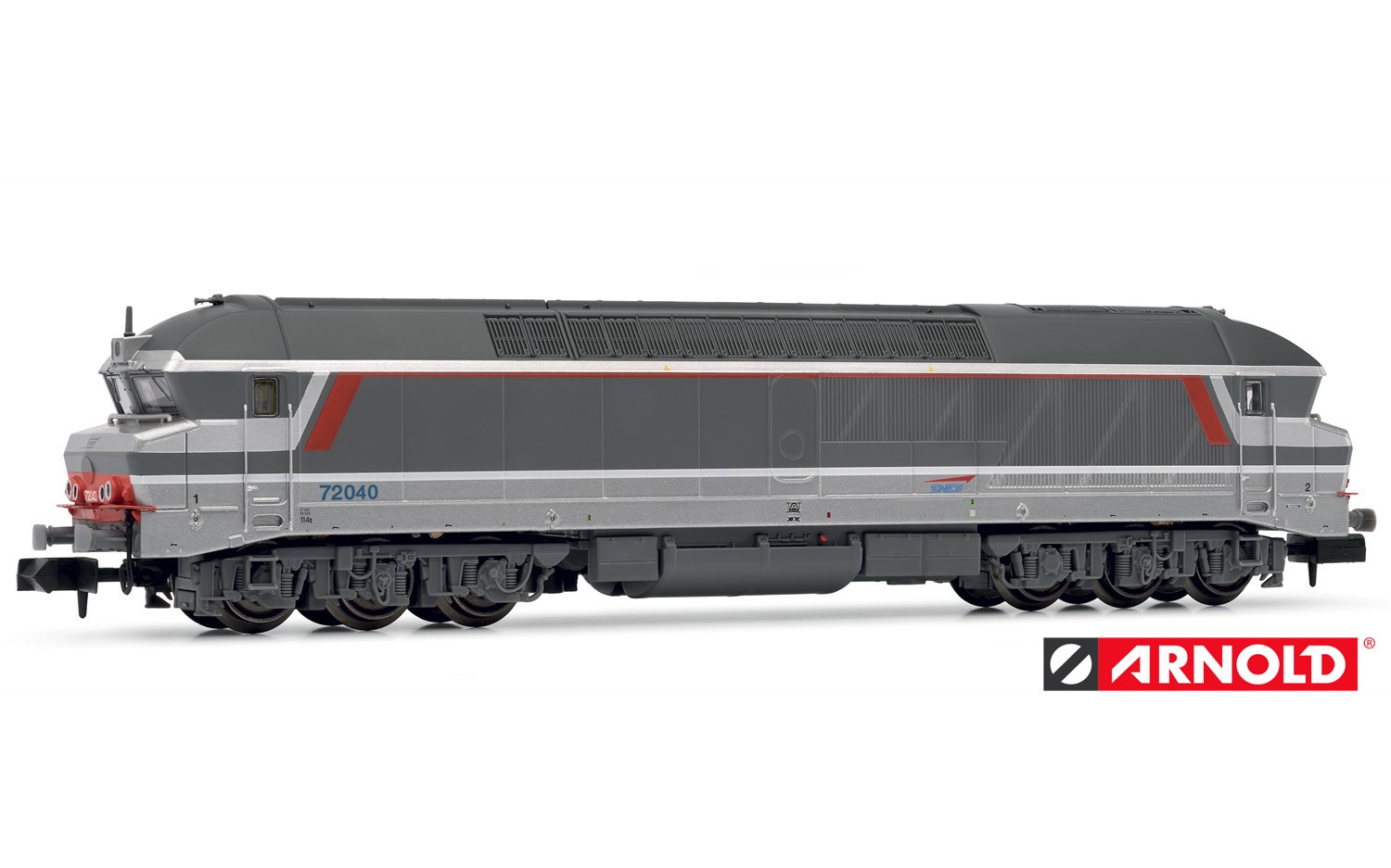 Arnold N - Locomotiva Diesel CC72000 "Multiservice", SNCF, DCC c/ Som: HN2383S
