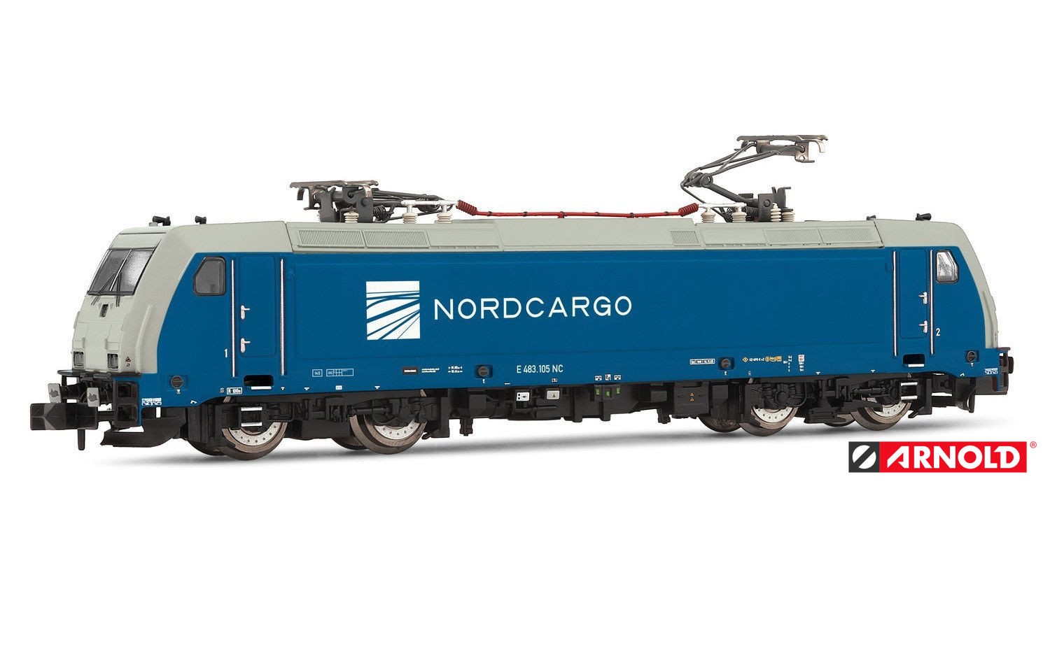 Arnold N - Locomotiva Elétrica Classe E 483, NordCargo - HN2446