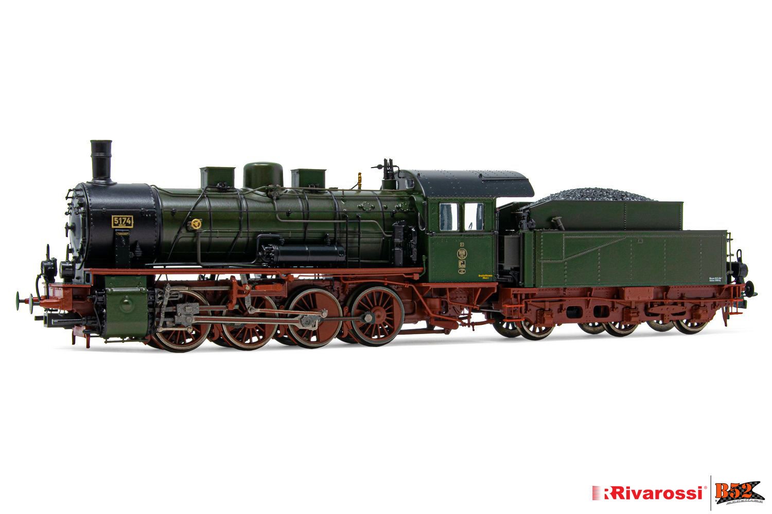 Rivarossi HO - Locomotiva Vapor Class G 8.1, KPEV: HR2807