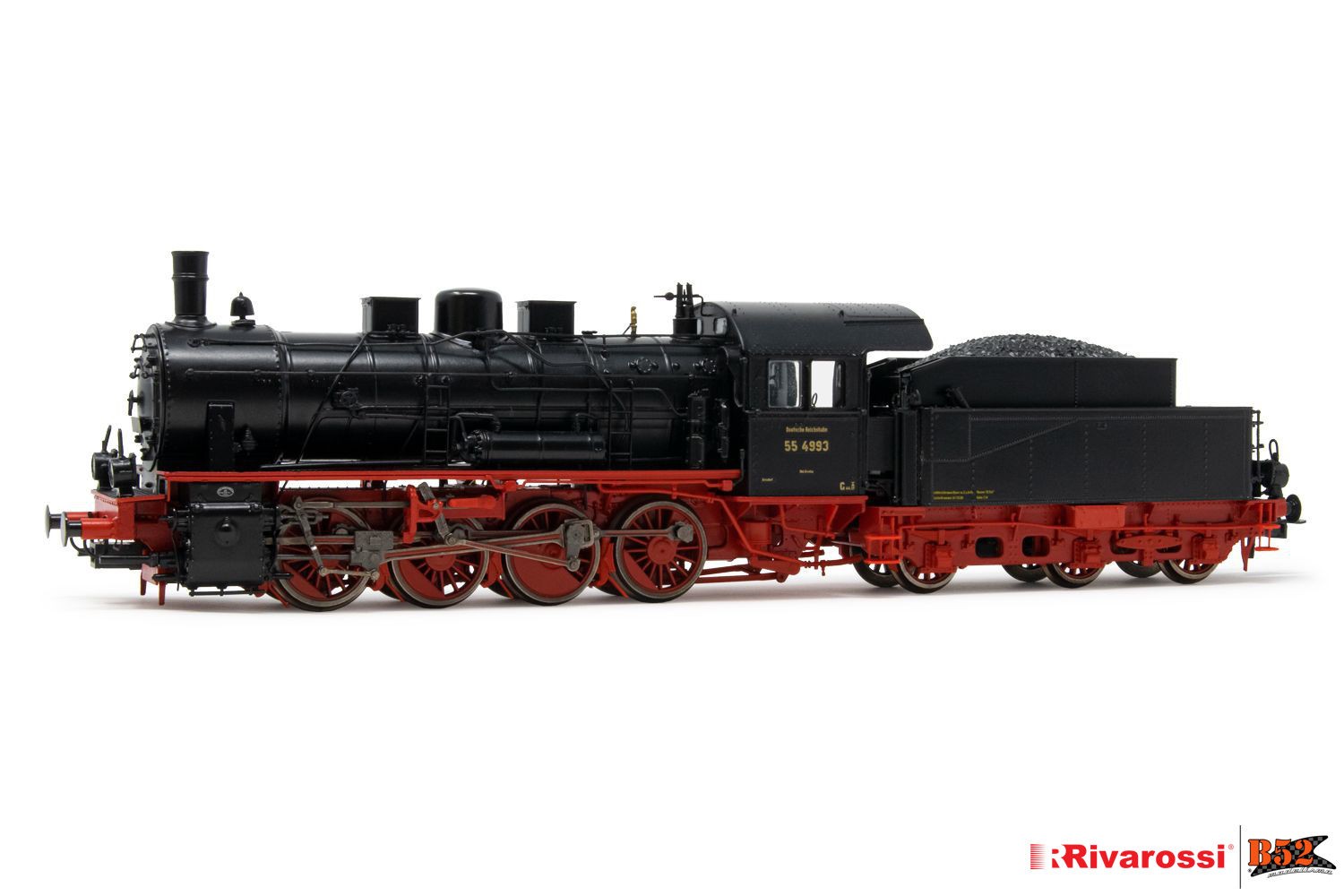 Rivarossi HO - Locomotiva Vapor Class 55.25, DRG - DCC: HR2808S