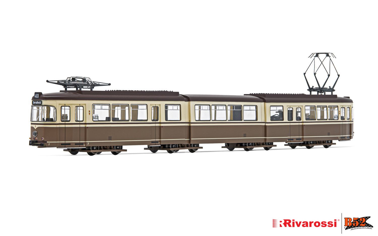 Rivarossi HO - Duewag Tram GT8 - VLT: HR2859