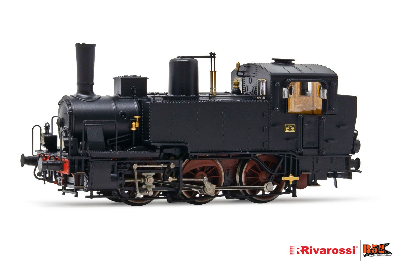 Rivarossi HO - Locomotiva Vapor Gr.835 233, FS: HR2917
