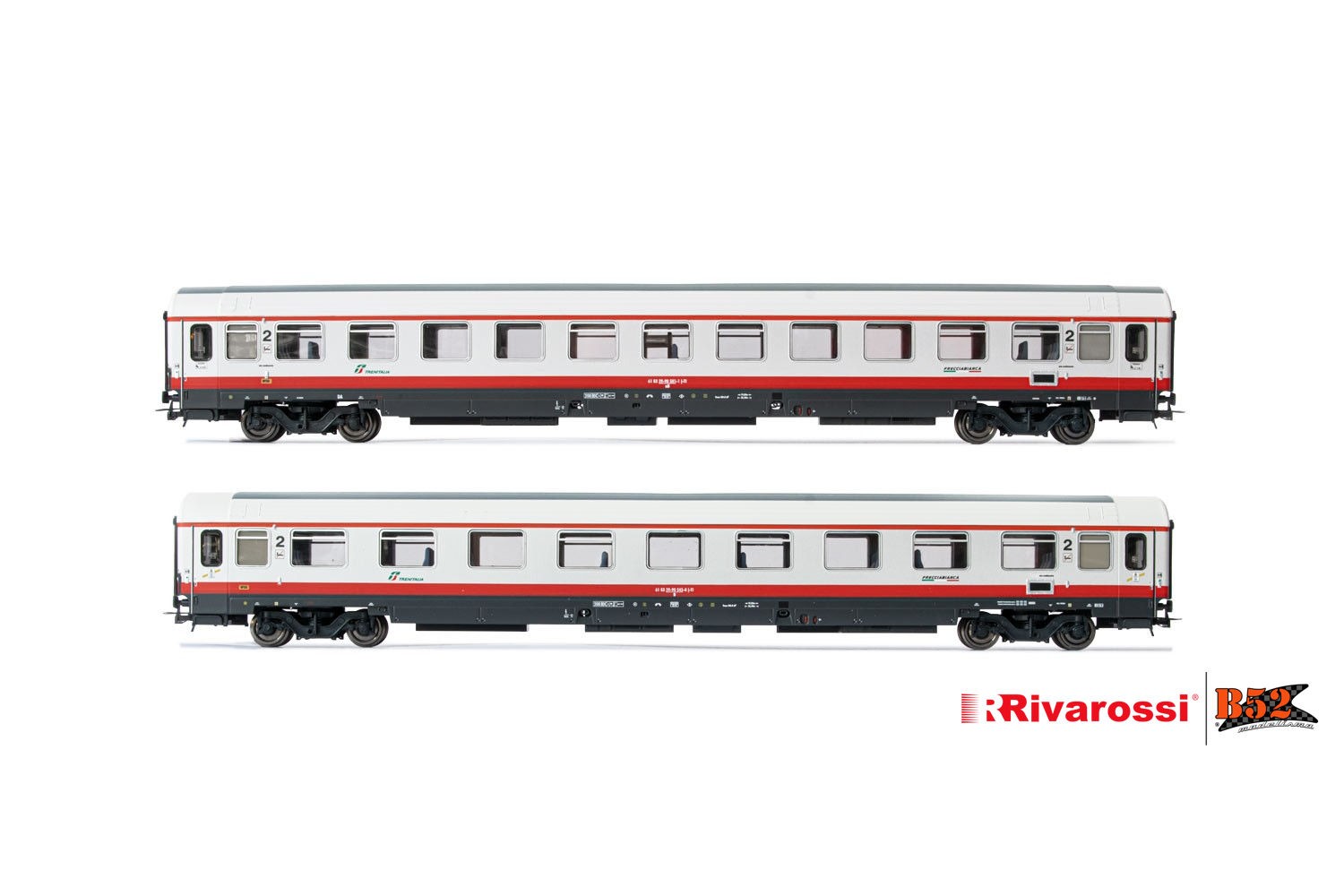 Rivarossi HO - Carros de Passageiros, set com 2, FS: HR4285