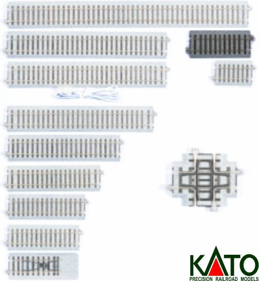 Kato HO - Trilho Reto S94: 2-111