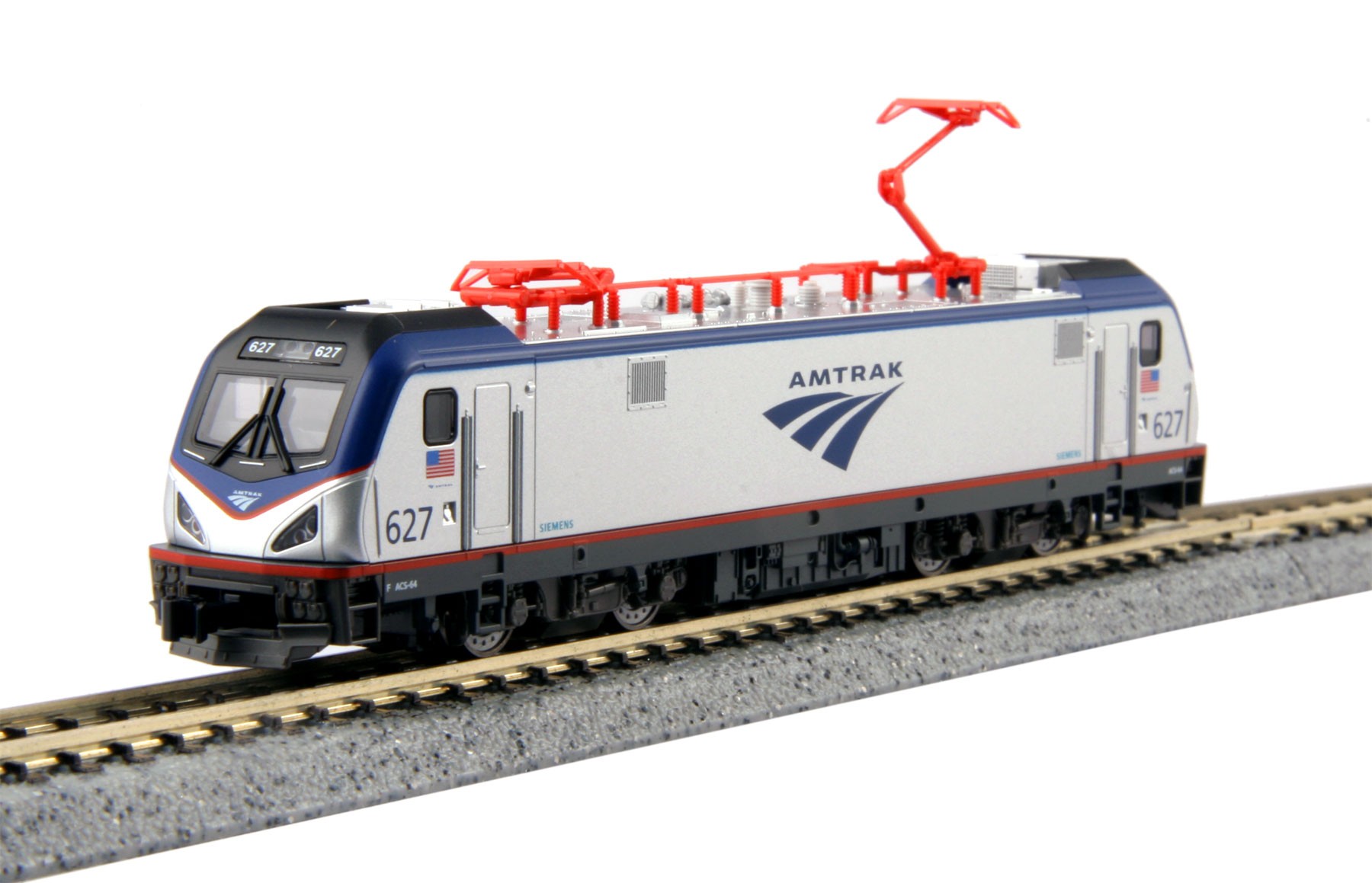 Kato N - Amtrak Siemens ACS-64 #627 - 137-3002