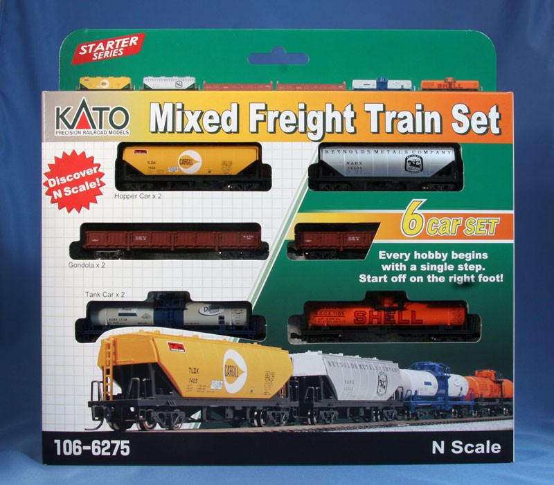Kato N - Mixed Freight Train Set - 106-6275