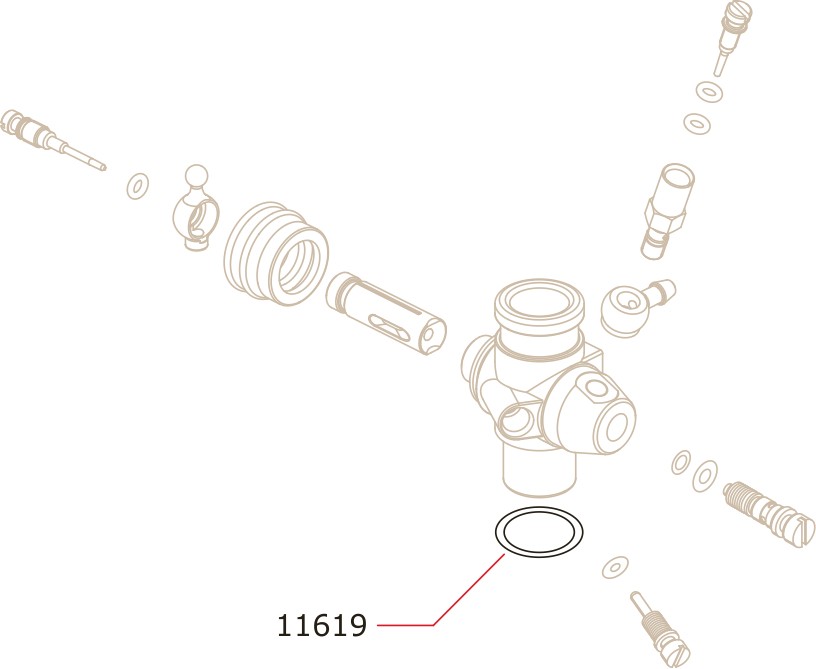 Novarossi -  O-Ring Carburador: NV-11619