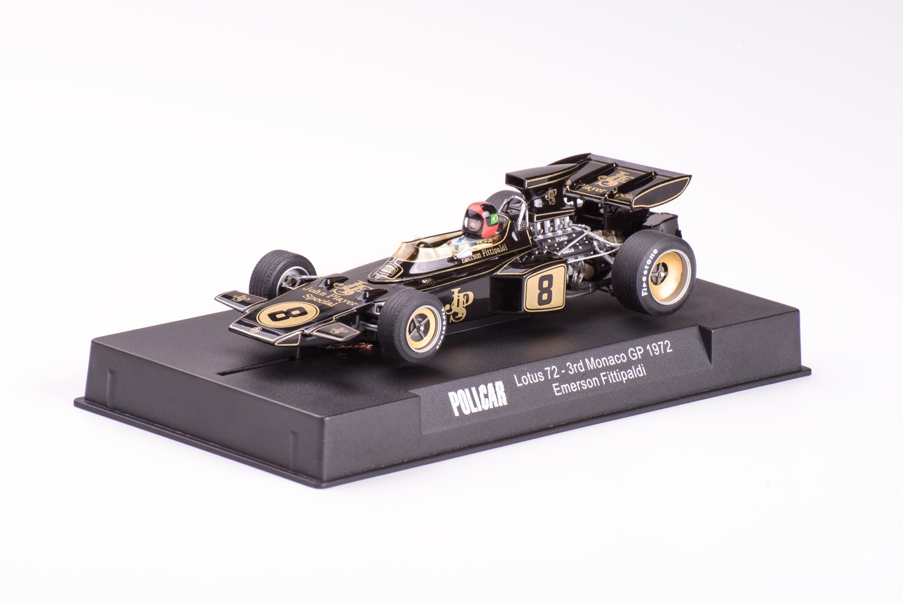 Policar - Lotus 72 #8 - Emerson Fittipaldi - Monaco GP 1972: CAR02c