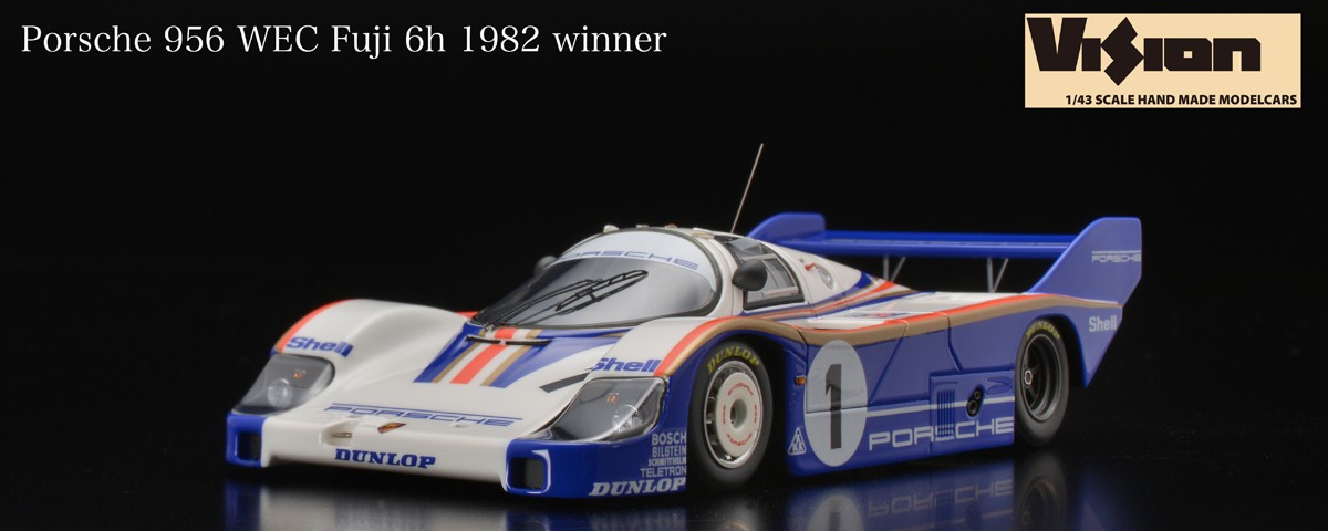 Vision 1:43 - Porsche 956 #1 - 1982 - Winner: VM008A