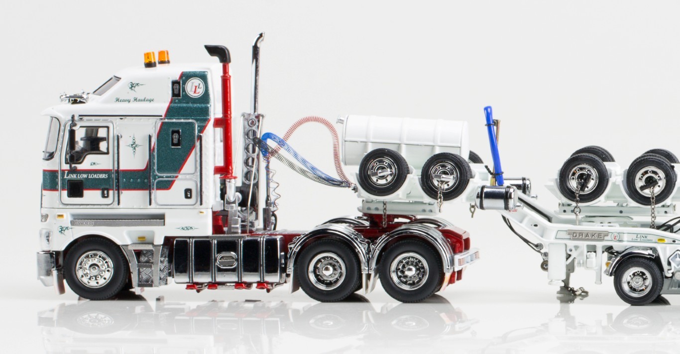 Drake - Kenworth K200 Prime Mover 2x8 Dolly e 3x8 Swingwing Link Low Loaders: ZT09042