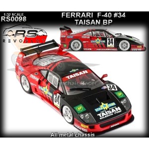 Revoslot - RS0098 - Ferrari F40 #34 - Taisan