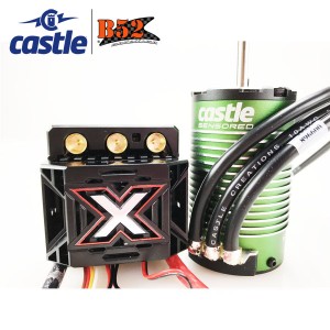 Castle - Mamba Monster X Sensored ESC + Motor 1515-2200Kv - 1:8: 010-0145-03