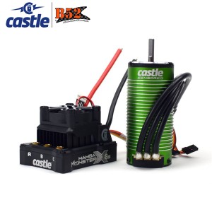 Castle - Mamba Monster X 8S ESC + Motor 1520-1650Kv - 1:6: 010-0165-04