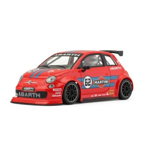 NSR - FIAT Abarth 500 #62 - Edição Especial Martini Vermelho - 0262SW