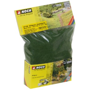 Noch - Grama Silvestre em Fibras, Verde Escuro 6mm - 50g: 07106