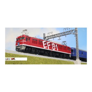 Kato HO - Locomotiva Elétrica EF81-95 "Rainbow": 1-322