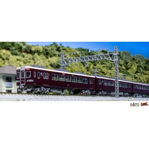 Kato N - Trem Elétrico Hankyu Série 6300, 4 Car Set: 10-1825