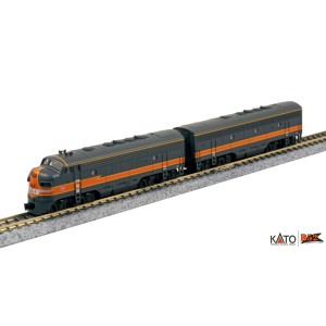 Kato N - Locomotivas F7A+F7B MWR #88A #88B, DCC: 106-0429-DCC