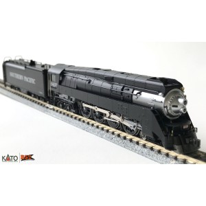 Kato N - GS-4 Locomotiva Vapor SP Black #4433, DCC: 126-0308-DCC
