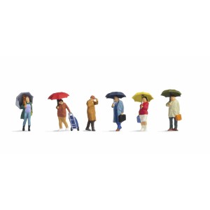 Noch - Pessoas na Chuva (People in the Rain) - Escala HO: 15523