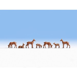 Noch - Veados (Roe Deer) - Escala HO: 15740