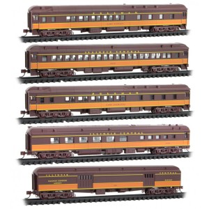 Micro-Trains N - Carros Illinois Heavyweight 5 Pack: 993 01 791