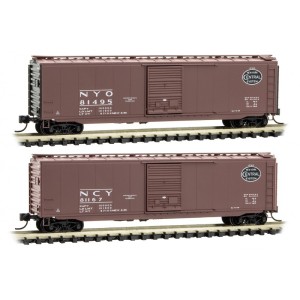 Micro-Trains N - Vagões Fechados de 50' (Box Car) NYC, 2-pack: 993 02 040