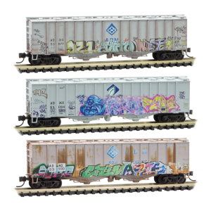 Micro-Trains N - Vagões Hopper ADM, Grafitados: 993 05 720