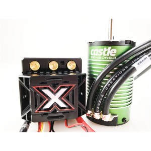 Castle - Mamba Monster X Sensored  ESC + Motor: 1512-1800Kv - 1:8: 010-0145-05
