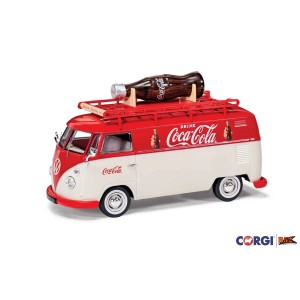 Corgi - VW Kombi Type 2 (T1) Split Screen, Coca-Cola®: CC02740