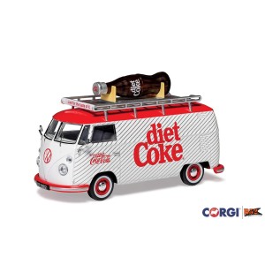 Corgi - VW Kombi Type 2 (T1) Split Screen, Diet Coke®: CC02747