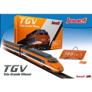 Jouef HO - TGV Sud-Est "World Record 380 Km/h": HJ2412