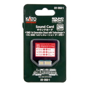 Kato - Cartão para "Sound Box”, 1ª Geração EMD Diesel: 22-203-1