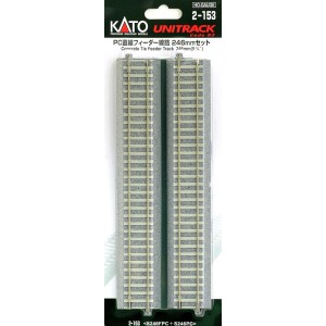 Kato HO - Trilho Feeder "Concrete Tie" S246: 2-153