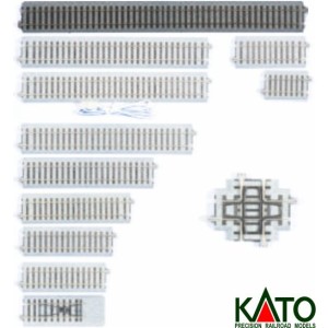 Kato HO - Trilho Reto S369 mm: 2-180